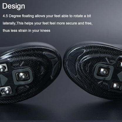 Road Bike Cleats Applicable LOOK KEO Pedal Cleat 4.5 Degree Self-lock Bicycle Pedal Cleat Cycling Shoe Cleats for LOOK KEO