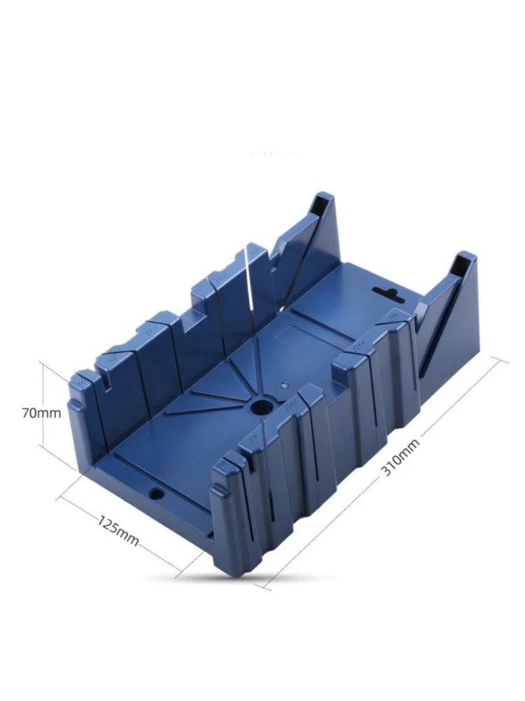 Multifunctional Woodworking Miter Saw Box Miter Saw Holder Saw Storage 45/22.5/90° Plastic Saw Box Medium Miter Saw Cabinet