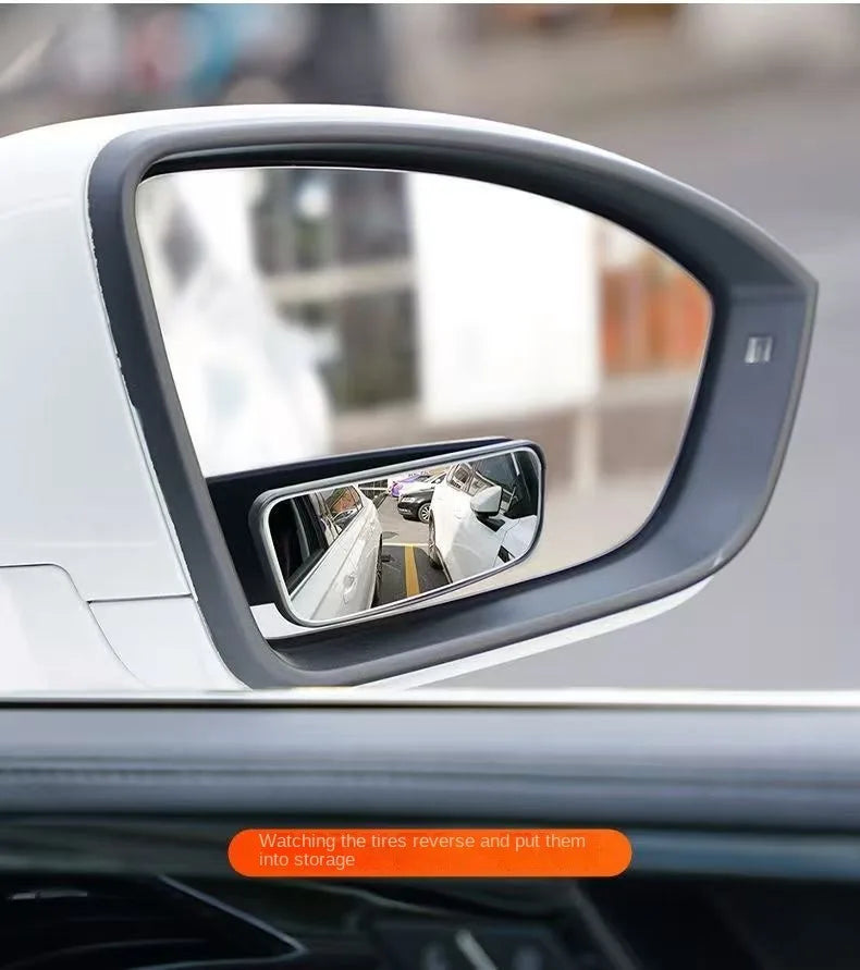 Rearview mirror small round mirror Car reversing artifact Parking reflex assist blind area 360 degrees wide Angle ultra clear ca