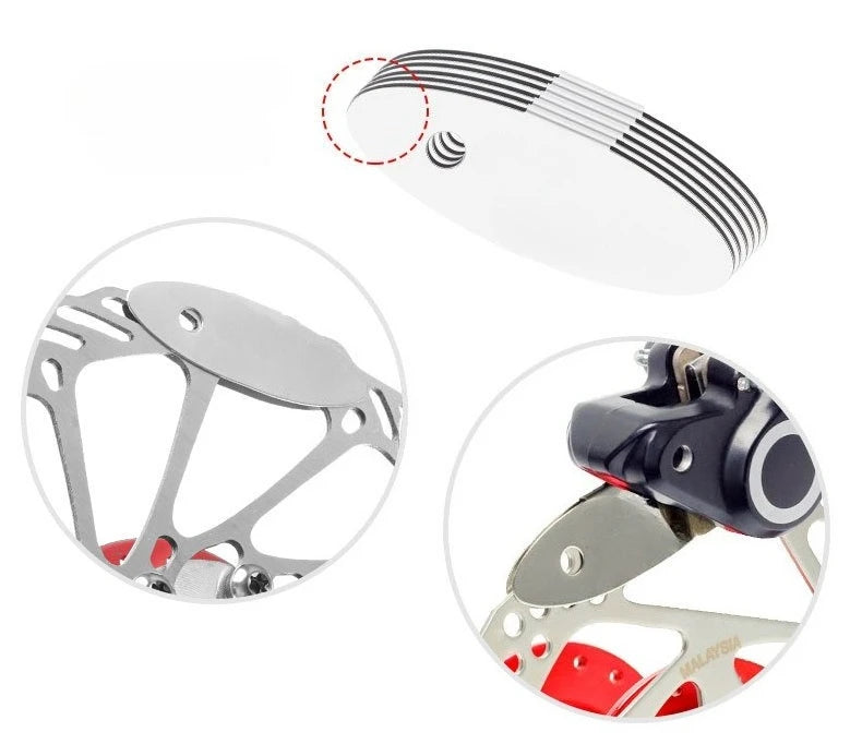 Bicycle Disc Brake Pads Adjusting Tool Stainless Steel Mounting Bike Hydraulic Disc Brake MTB Hydraulic/Line Disc Brake Caliper