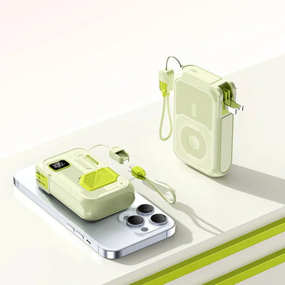 3 in 1 Energy Storage Charger Portable Wireless Power Bank 22.5w with Stand 20,000mah Waterproof & Sturdy Design