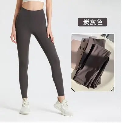 No need wear Underware Yoga Sport Pant Fitness Workout Tights and Soft Women High Waist Running Gym Leggings