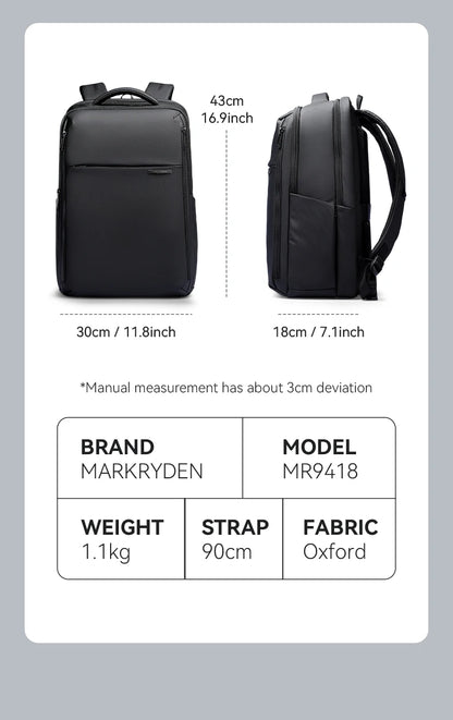 Mark Ryden business backpack 23L bookbags school backpack back to school backpack student back to school supplies