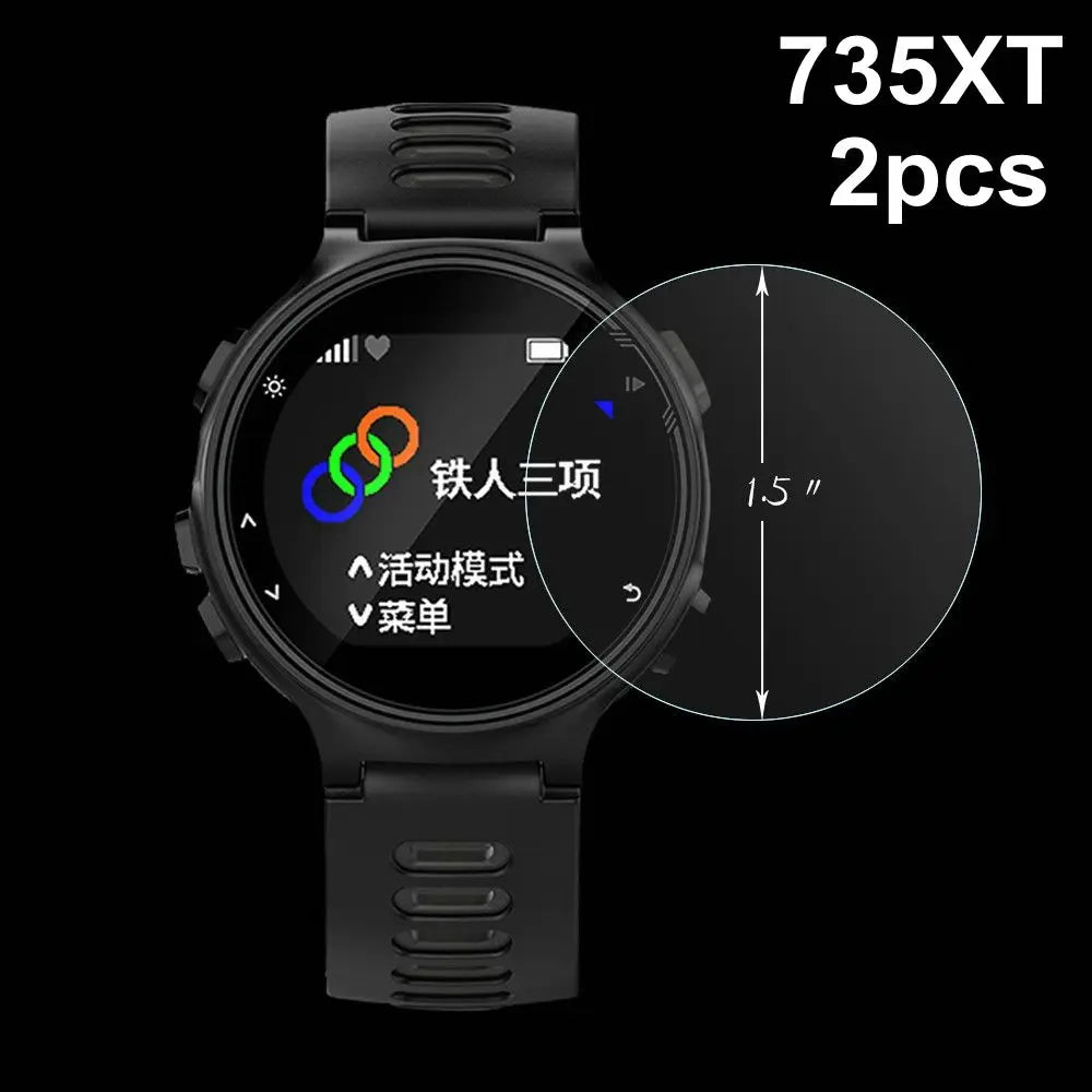 Protective Film For Garmin Forerunner 235 225 735XT Premium Tempered Glass Screen Protectors