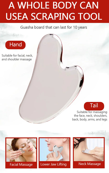 Metal Face Massage Stick Anti Wrinkle Eye Cream Applicator Mask Mixing Spatulas Scoop Eyes Massage Beauty Bar Facial Care Tool