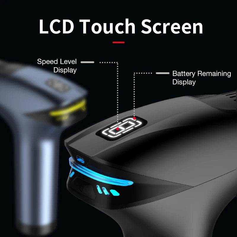 Portable Cold Compress Electric Percussion Massage Gun for Body Neck Back Leg Deep Tissue Muscle Relaxation Fascia Gun