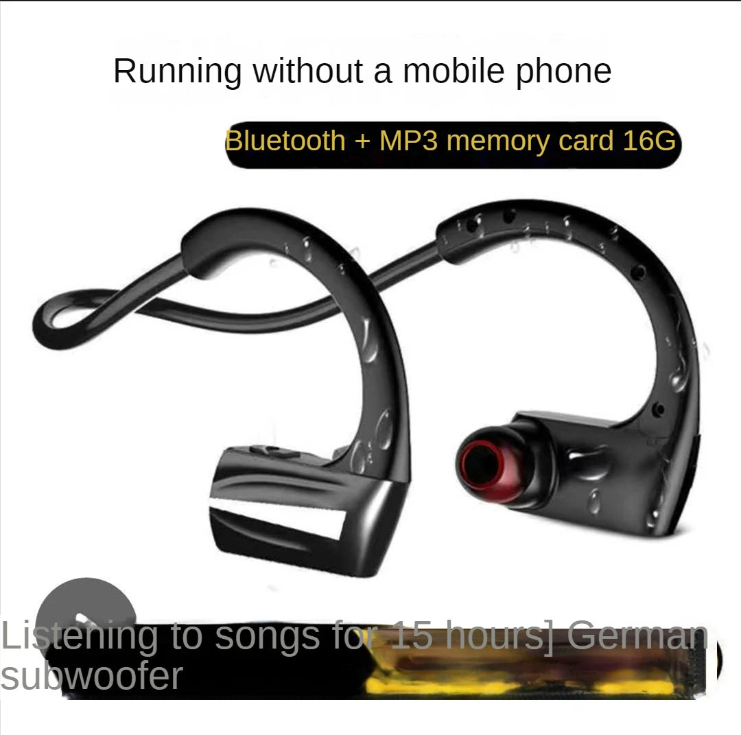 P10 MP3 player Bluetooth headset stereo hanging headset hands-free headset sports headset mp3 player bluetooth sony mp3 walkman
