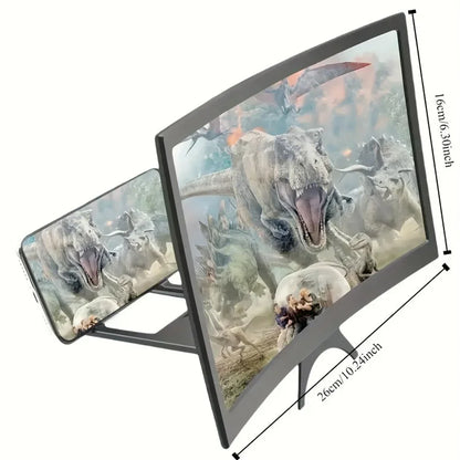 Newest 12 Inch Screen Magnifier HD Phone Holder Screen Amplifier Video Phone Amplifier Screen Phone Projector for All Smartphone