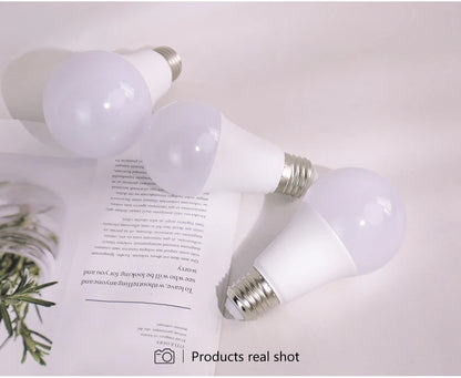 24 Key Remote Control Smart Lamp Atmosphere Light 16 Colors RGB Bulb LED Multicolor Bulb E27 220V Household Lighting Dimmable