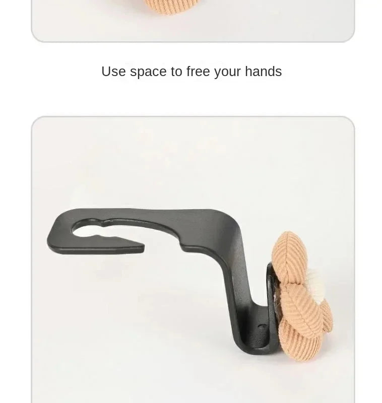 Hooks Car Clips Seat Headrest Organizer Auto Holder Fastener Hangers Interior Universal for Accessories