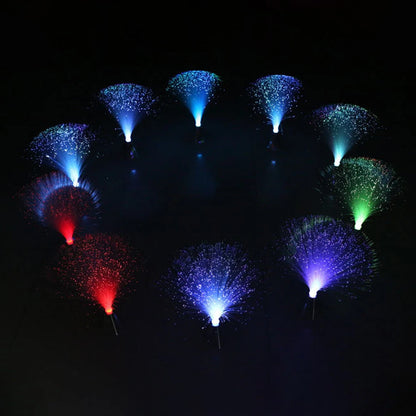 LED Fiber Light Colorful Optic Lamp Party Energy-Saving LED Night Light Atmosphere Lamp Wedding Party Decorative Light