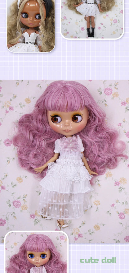 ICY DBS Blyth doll Joint Body 30CM BJD  Clothes Shoes Hand Set Fashion Dolls girl gift