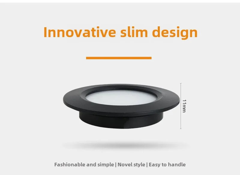 Smart Sensor Cabinet Light Auto Motion Activated LED Closet Lamp Wardrobe Display Light Embedded 12V LED Small Downlight