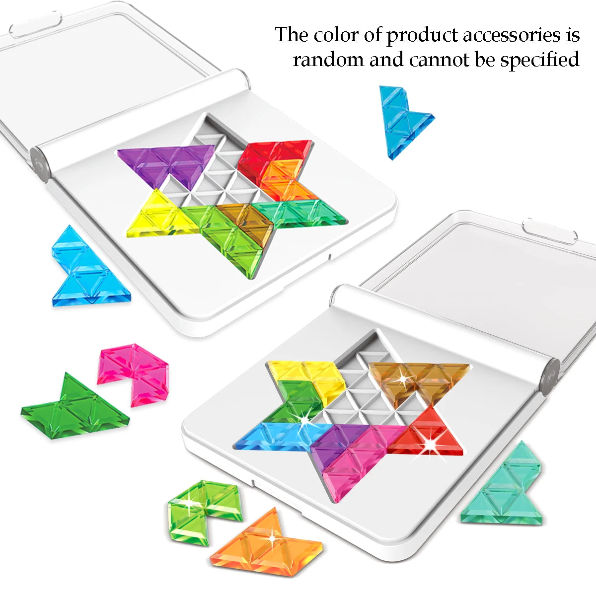 Puzzle Toys. Logical Thinking Training Fun Tabletop Games Multiple Shapes Colors, Advanced Level Gifts for Boys and Girls