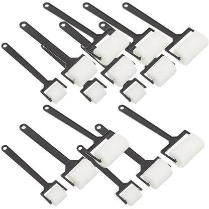 Foam Brushes 15Pcs Foam Paint Brushes Drawing Sponges Roller Kit Sponges Rolling Brush Rollers Foam Sponges Brush Painting