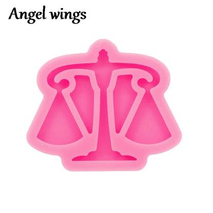 DY1206 African Tribal Symbols Badge Reel Mold Epoxy Resin, Medical,Medical, Physical Therapy, Pharmacy Nursing Chocolate Moulds