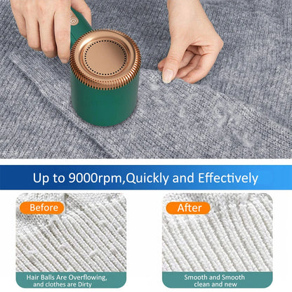 Lint Remover for Clothes Rechargeable Pellet Fuzz Remover Electric Portable Lint Remover for Clothing Fabric Shaver Fluff Trimme