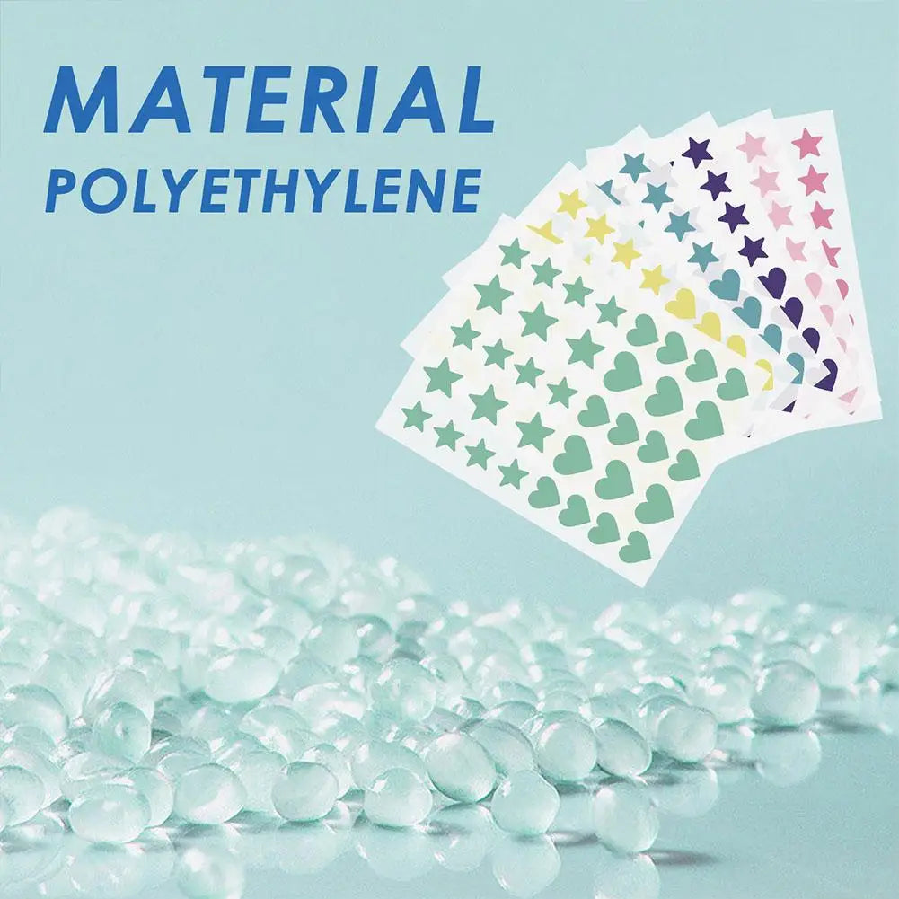 Colorful Acne Pimple Patches Lighten Pimple Marks Repair Acne Pimple Gentle Cleansing Non-Irritating Acne Pimple Patches