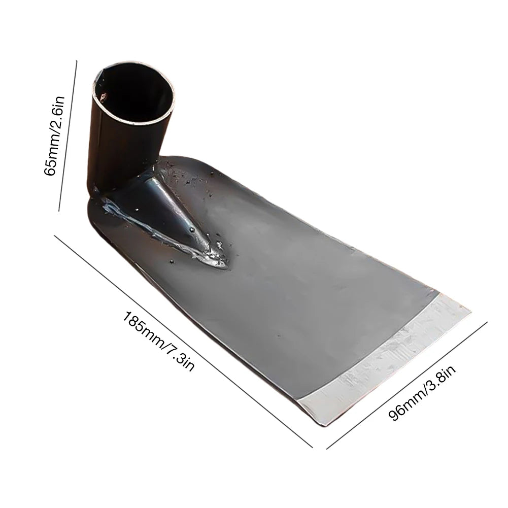 Garden Hoe for Digging Soil Agricultural Hoe Forging Weeding Small Hoe for Planting Vegetables Flowers Outdoor Farming Tools