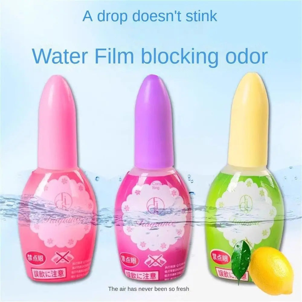 20ml Toilet Deodorant One Drop of Deodorant Fragrance Liquid Indoor Aromatherapy Air Freshener To Remove Odor