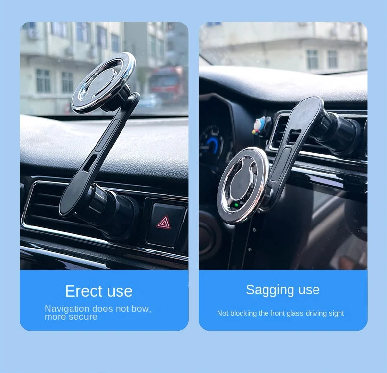 Magnetic Car Phone Holder Stand Magnet Cell Mobile Support Mount GPS Bracket Phone Holder for Car Use