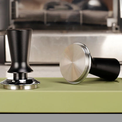 51mm 53mm 58mm Espresso Tamper Barista Coffee Tamper with Calibrated Spring Loaded Stainless Steel Tampers