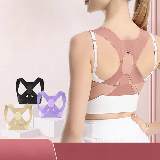 New Upper Back Posture Corrector Posture Clavicle Support Corrector Back Straight Shoulders Brace Strap Correct poor