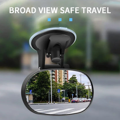 Baby Rear Seat Observation Mirror Monitor 360 Degree Adjustable Car Blind Spot Rearview Mirror Windshield Sunshade Clip Interior