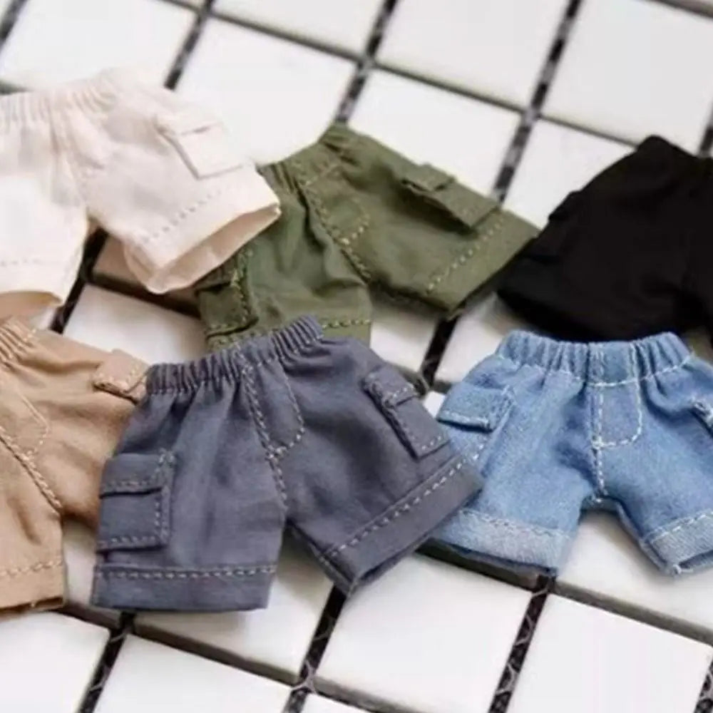 Fashion Doll Accessories For 1/11OB11 Dolls Dolls Wear Shorts Doll Clothes Doll Pocket Shorts Doll Jeans Shorts