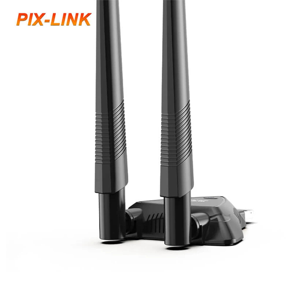 USB Wireless Router'S WiFi Repeater Usb Powered Wi-Fi Range Extender 300Mbps Signal Amplifier Dual Antennas PIX-LINK UE06