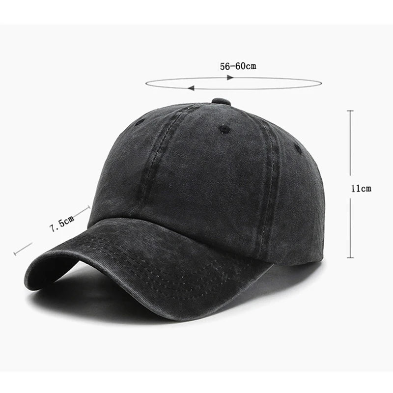 Fashion Solid Baseball Caps for Men Cap Streetwear Style Women Hat Snapback Casual Cap Hat Hip Hop Cap