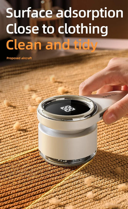 Electric Lint Remover for Clothes LCD Display USB Rechargeable Portable Hair Balls Fuzz Removers Household Fabric Shaver