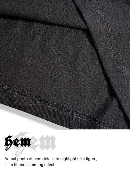 Mens T-shirts Printed Funny Tops Summer Cotton T-shirt for Men Casual O-Neck Tee Shirts Streetwear Oversized Top Clothing