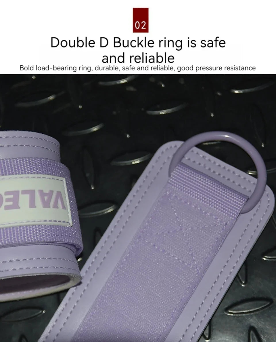 Resistance Bands Set Ankle Straps Adjustable Foot Support Padded Cuff Ankle Weight Leg Training Brace Yoga Sport Tool