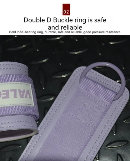 Resistance Bands Set Ankle Straps Adjustable Foot Support Padded Cuff Ankle Weight Leg Training Brace Yoga Sport Tool