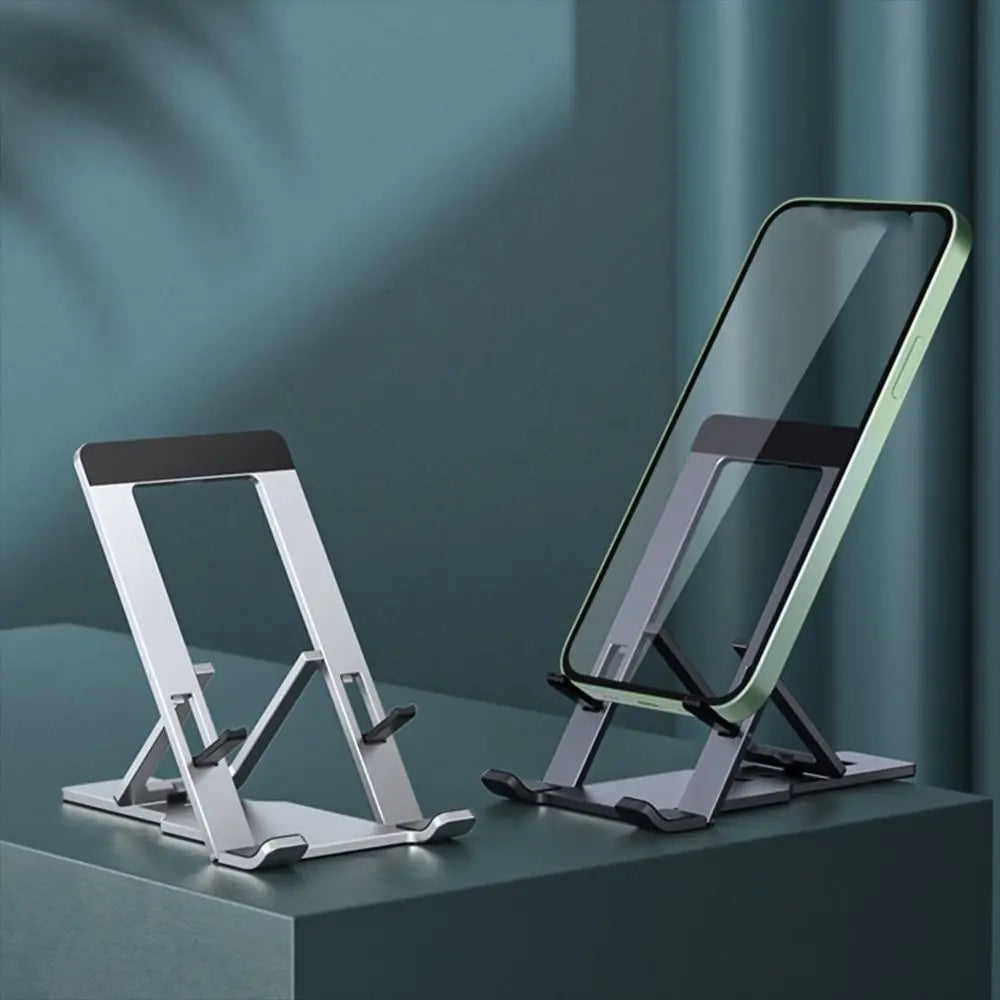 Portable Lazy Tablet Holder Foldable Creative Desktop Aluminium Phone Holder Folding Tablet Stands Tablet Accessories