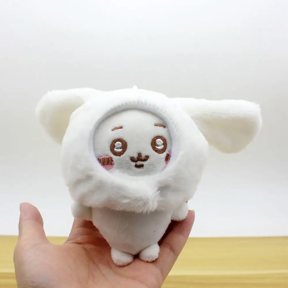 Self Deprecating Bear Jiika Wow Usachi Key Chain Pendant Doll Teddy Bear Plush
