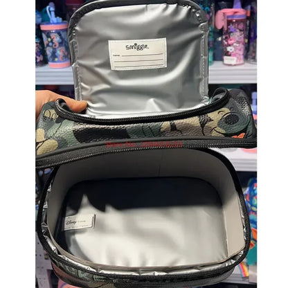 Genuine Australian Smiggle Schoolbag Cute Army Green Mickey Student Children's Large Capacity Backpack Meal Bag Student Gift