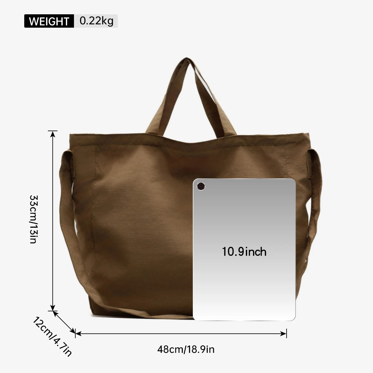Tote Bag for Women 2025 New Large-Capacity Canvas Shoulder Bag Commuter Computer Bag Large Bag Handbag Korean Style Work Class Travel Play Shopping Shopping