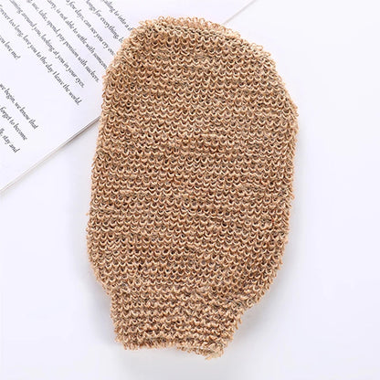 Ramie Sisal Clean Mud Bath Set Bath Stretch Jute Gloves Bath Set