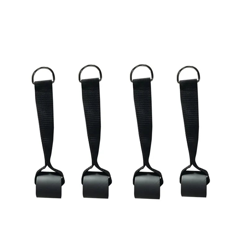 2/4Pcs Elastic Resistance Door Anchor Holder Bands Tube Doorway Sport Fitness Equipment for Effective Working-out Accessories