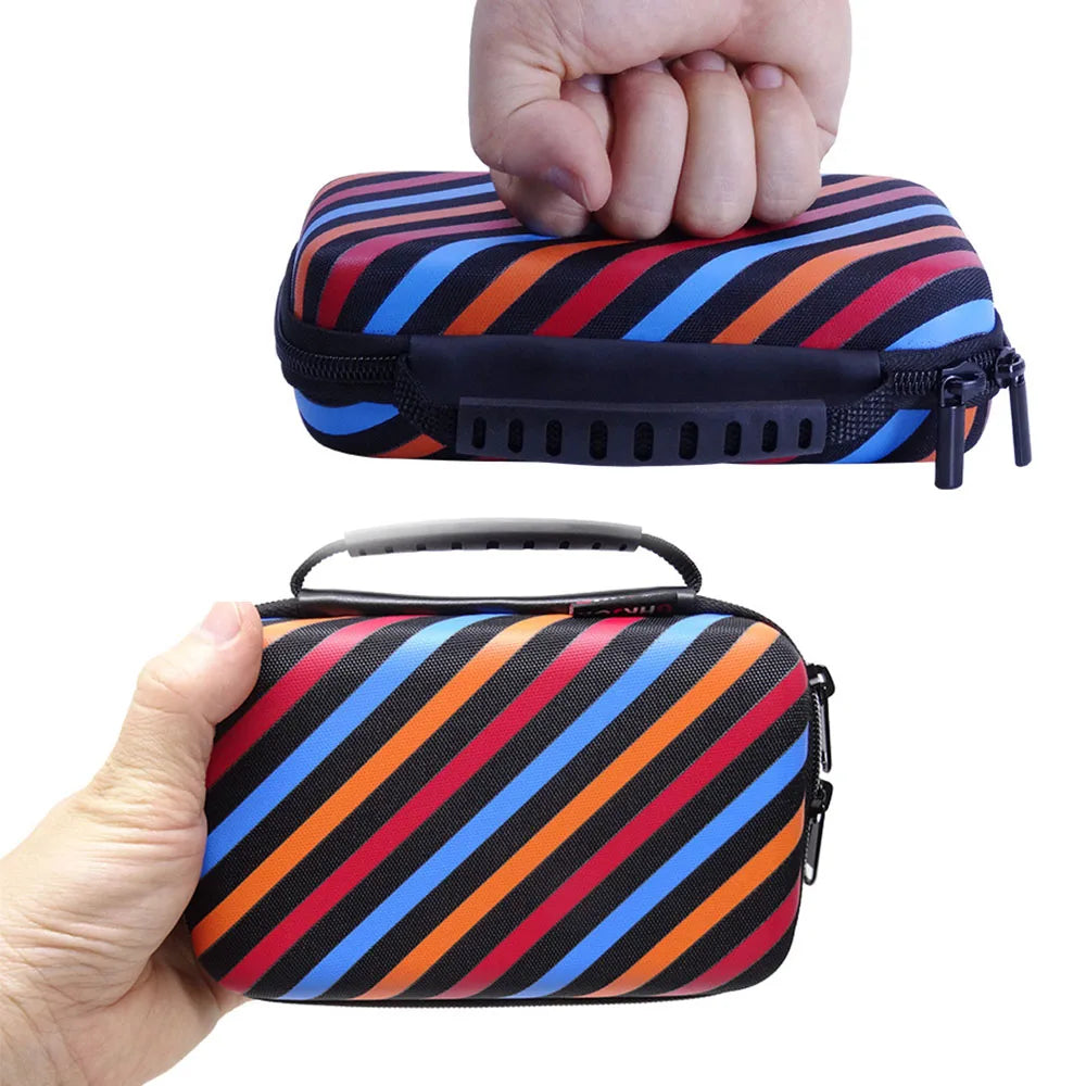 Travel Organizer Bag Pouch,EVA 3DS XL/LL Accessories Storage Bag for Power Bank, SD,USB Cables and Organizer case