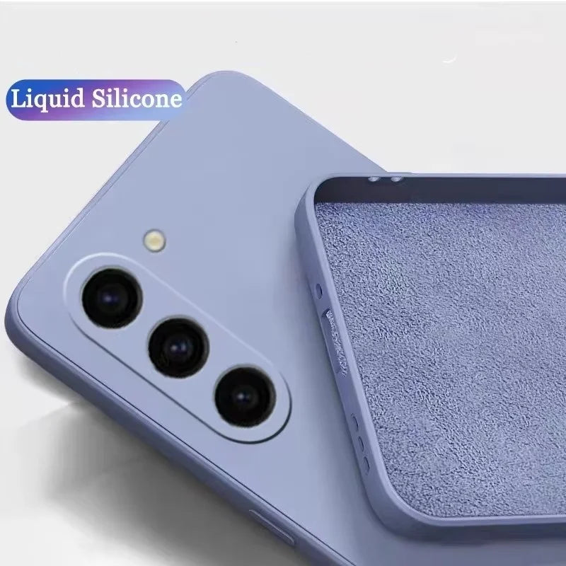 For Samsung A15 Case Cover Samsung Galaxy A15 A25 A05 A05S A35 A54 A34 A24 A14 Capa Original Liquid Silicone Fundas Samsung A15