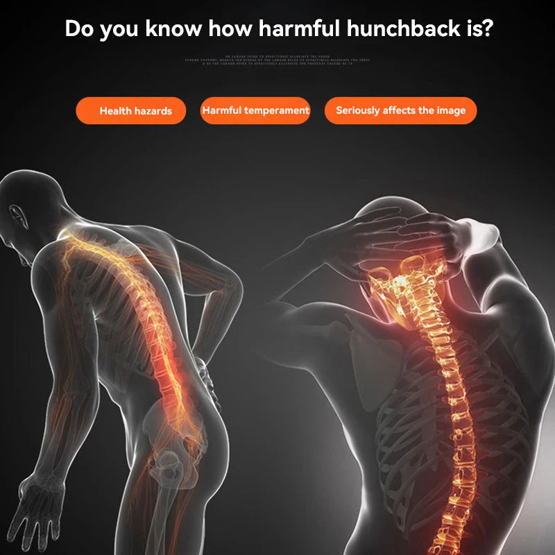 Back Brace Posture Corrector Belt for Women & Men Back Lumbar Support Adjustable Shoulder Posture Support for Improve Scoliosis