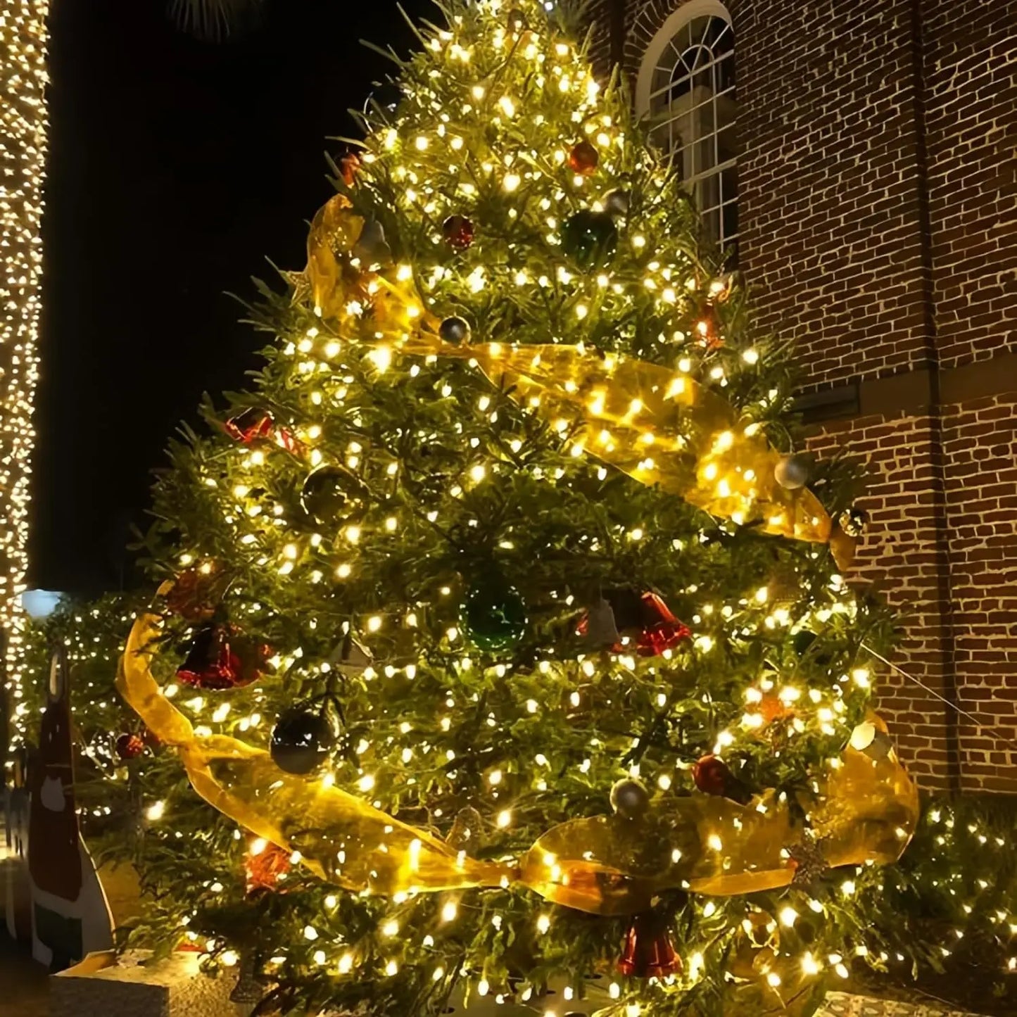 LED Solar String Lights 300LED 8 Modes Solar Powered Xmas Outdoor Lights Waterproof Starry Christmas Fairy Lights