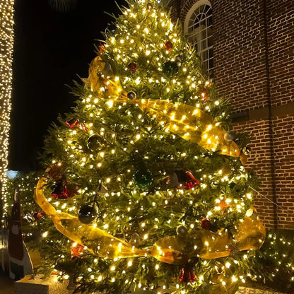 LED Solar String Lights 300LED 8 Modes Solar Powered Xmas Outdoor Lights Waterproof Starry Christmas Fairy Lights