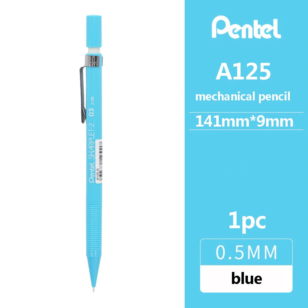 Japan Pentel Mechanical Pencil 0.5/0.7/0.9mm Drawing Office & School Supplies Stationery A125 127 129 School Acsesories School