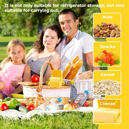 Refrigerator Organizers Case Food Container Cereals Cheese Storage Box Kitchen Fridge Coffee Holder Fresh Vegetable Fruit Basket