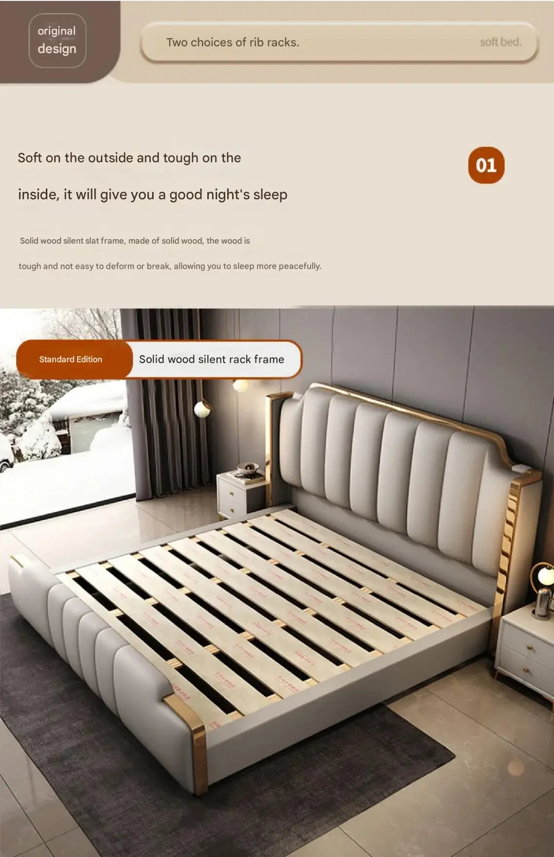 Italian Luxury Beds Leather Modern Simple Storage Beds Queen White Bedroom Double Somieres Marcos De Cama Bedroom Furniture