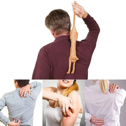 Back Scratcher Sturdy Wood Back Scratchers Long Handle Back Scratchers For Scratching Itches Cat Shaped Back Scratchers 1pcs